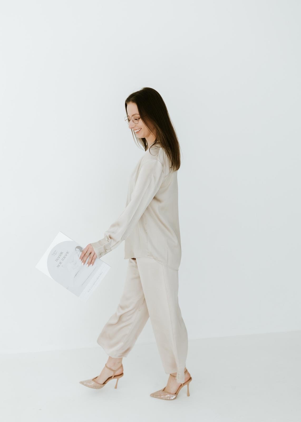 Kasia na białym tle